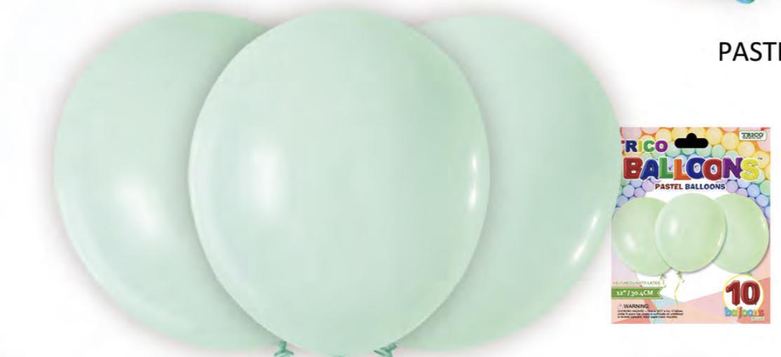 Premium Latex Balloons (10 Count) - Set With Style