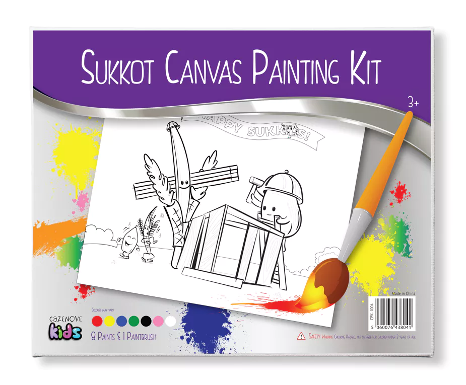 Canvas Painting Kit - Sukkot - Set With Style