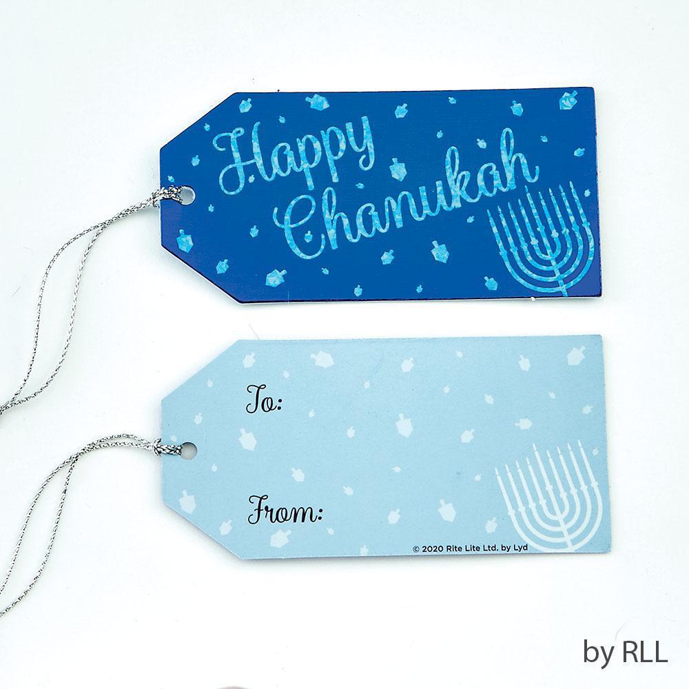 Chanukah Gift Tags, Set of 8 – Set With Style for Free Printable Hanukkah Gift Tags