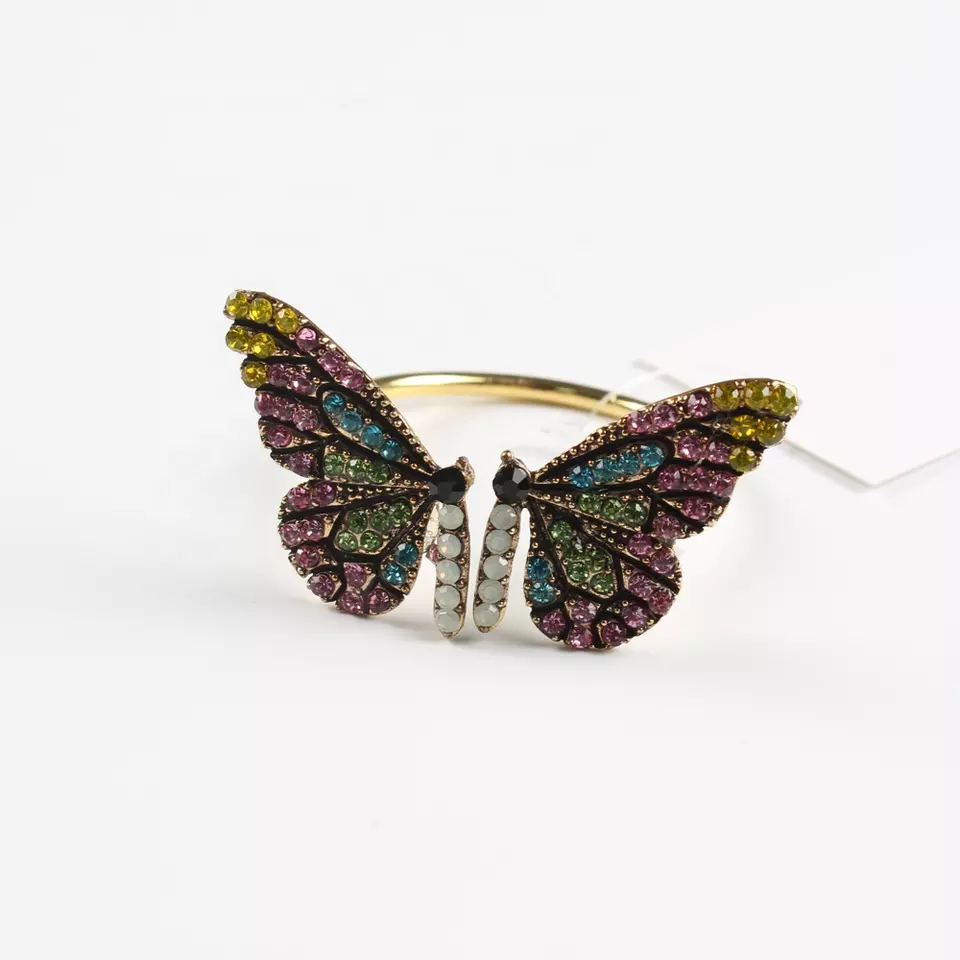 Colorful Butterfly Napkin Ring (4ct) - Set With Style