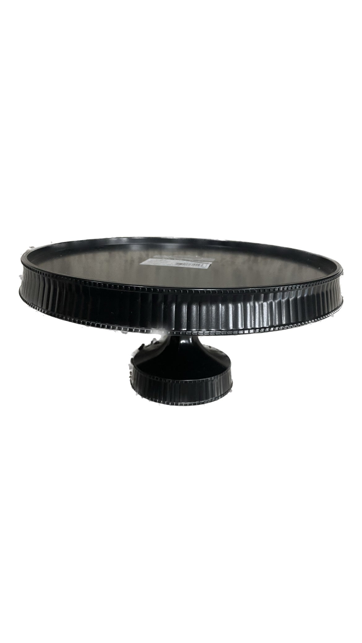 10.5" Cake Stand - Black - Set With Style