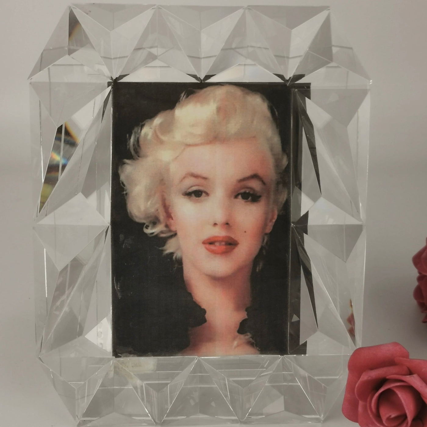 4x6 Geo Crystal Picture Frame - Set With Style