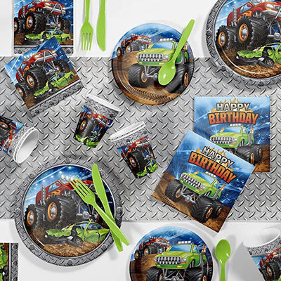 **Roaring Engines & Mud-Splattered Fun: Creating an Epic Monster Truck Rally Party for Boys**