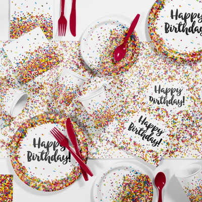 **Sprinkles Party Extravaganza: A Colorful Celebration for Girls and Boys**