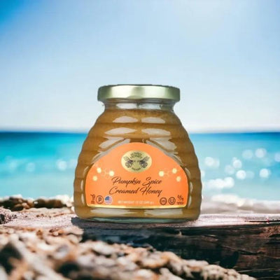Pumpkin Spice Creamed Honey