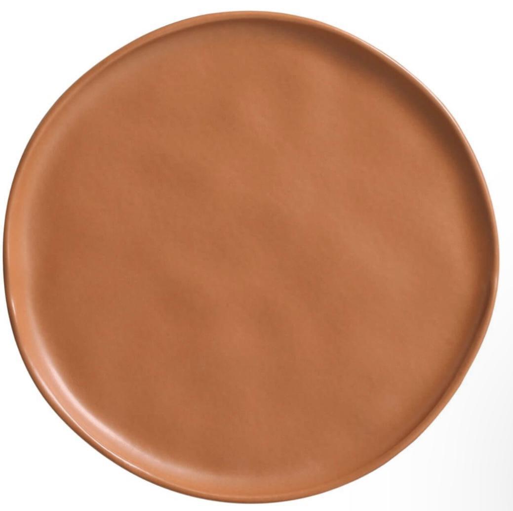 Terracotta Bio Stoneware Small Round Platter (1 Count)