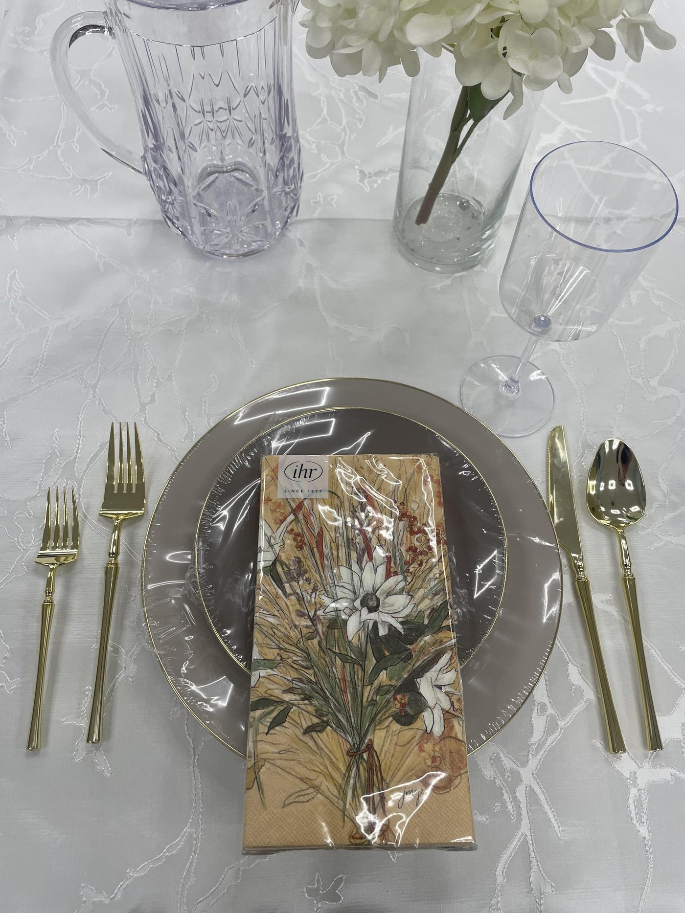 The Autumn Bouquet Tableware Package (Service For 16)