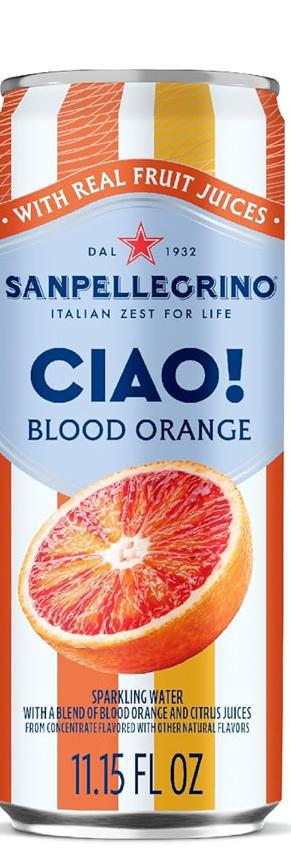 Sanpellegrino CIAO Blood Orange Sparkling Water