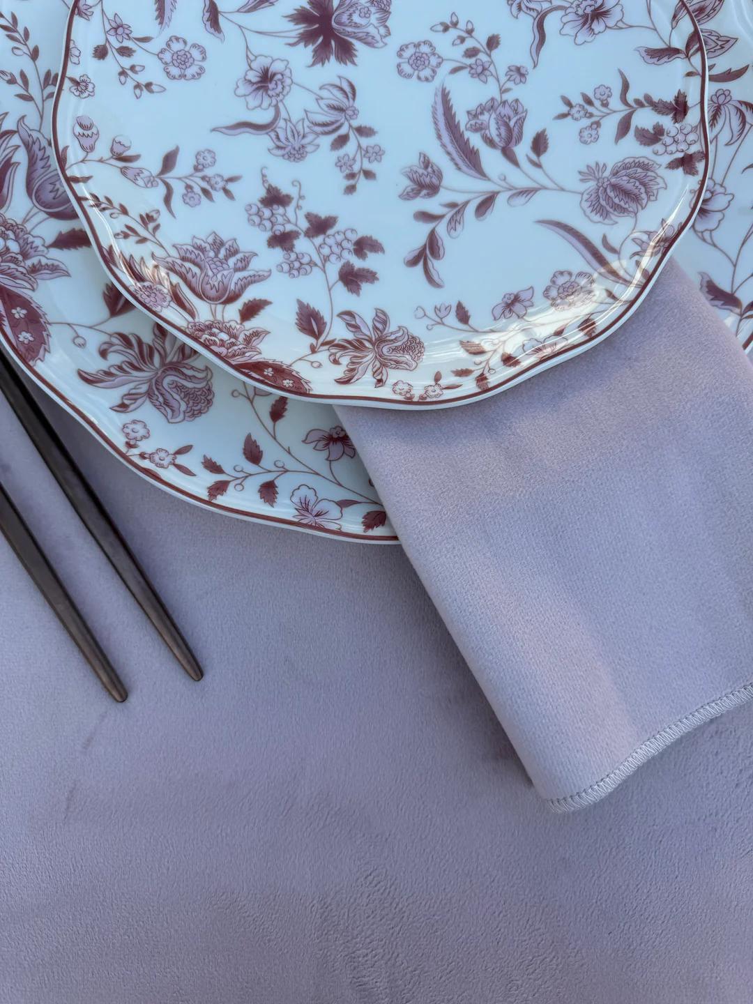 Velvet Blush Tablecloth Collection