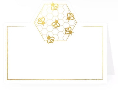 Bee And Honeycomb Place Cards (12 Count)