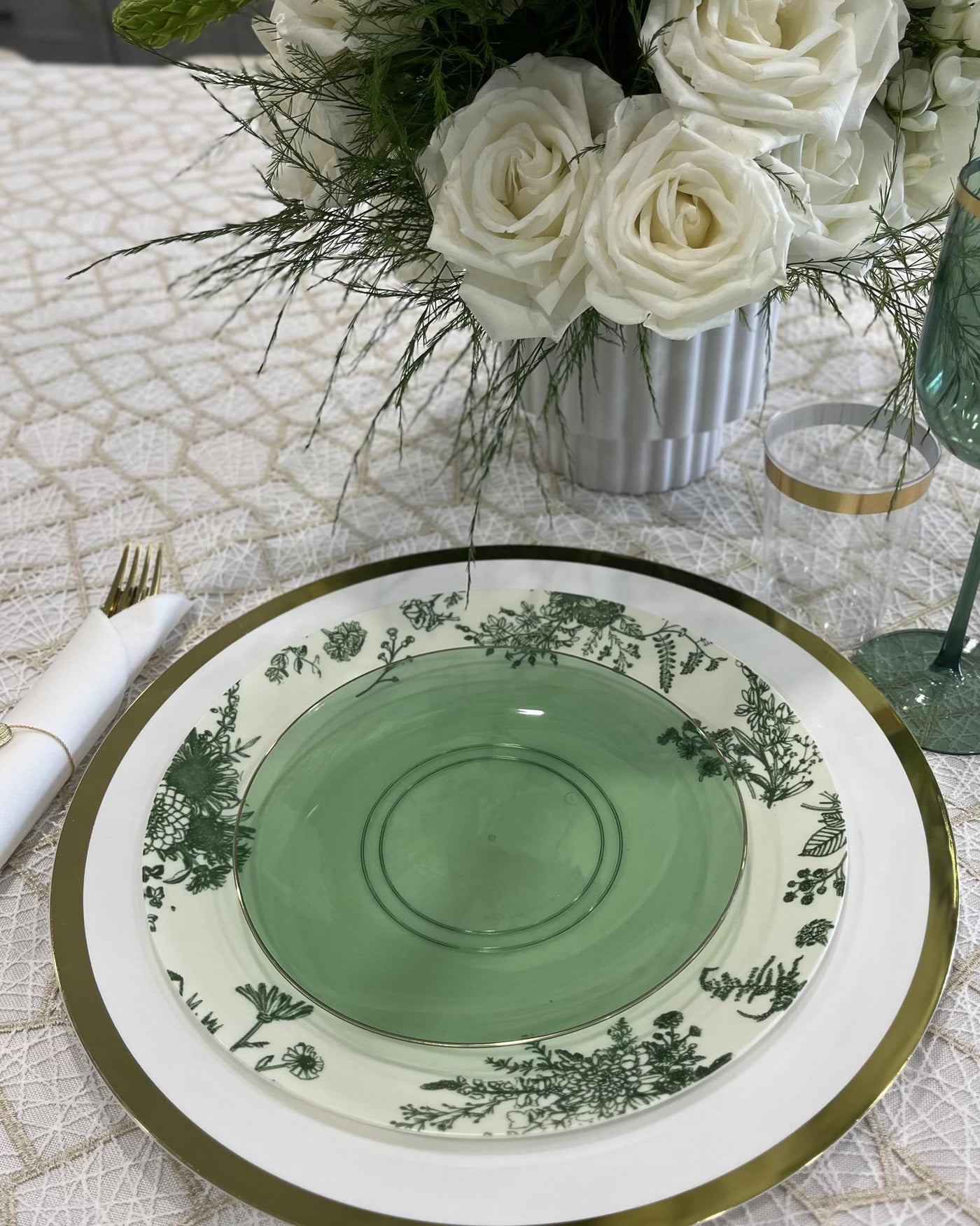 Verdant Elegance Package (Service For 10)