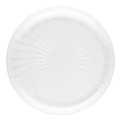 14" Clear Pavilion Round Disposable Plastic Tray (2 Count)