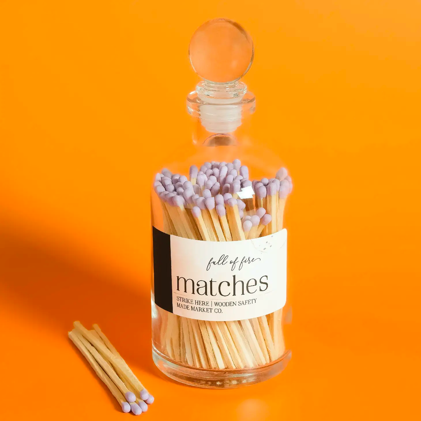Full of Fire Matches -  Lavender - Set With Style