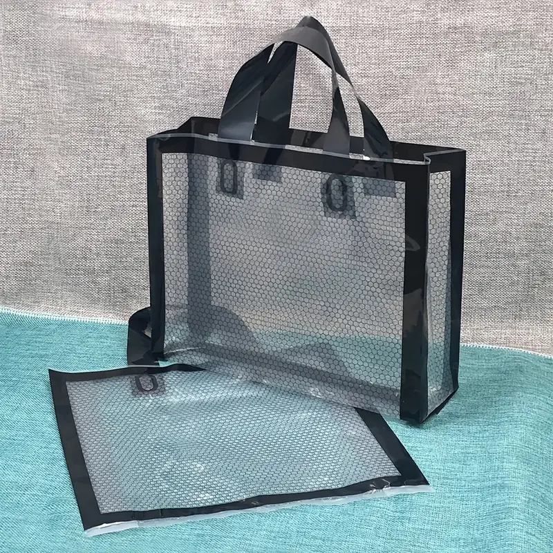 Black Transparent Mesh Bags (5 Count)