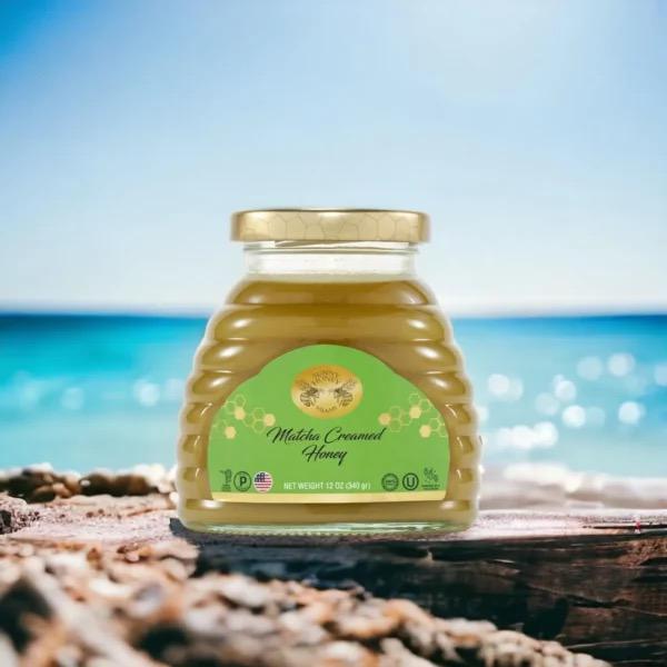 Matcha Creamed Honey