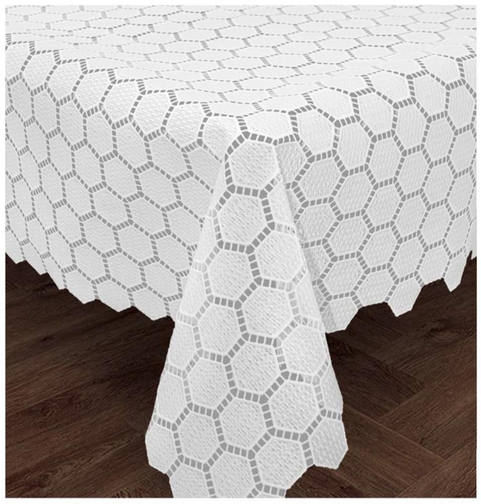 Eyelet Mosaic Tablecloth Collection - Set With Style