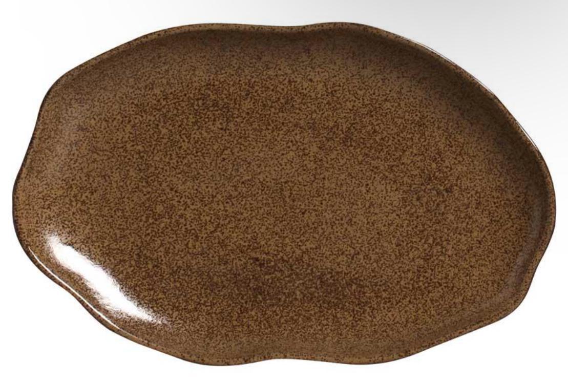 Dijon Bio Stoneware Shallow Oval Platter (1 Count)