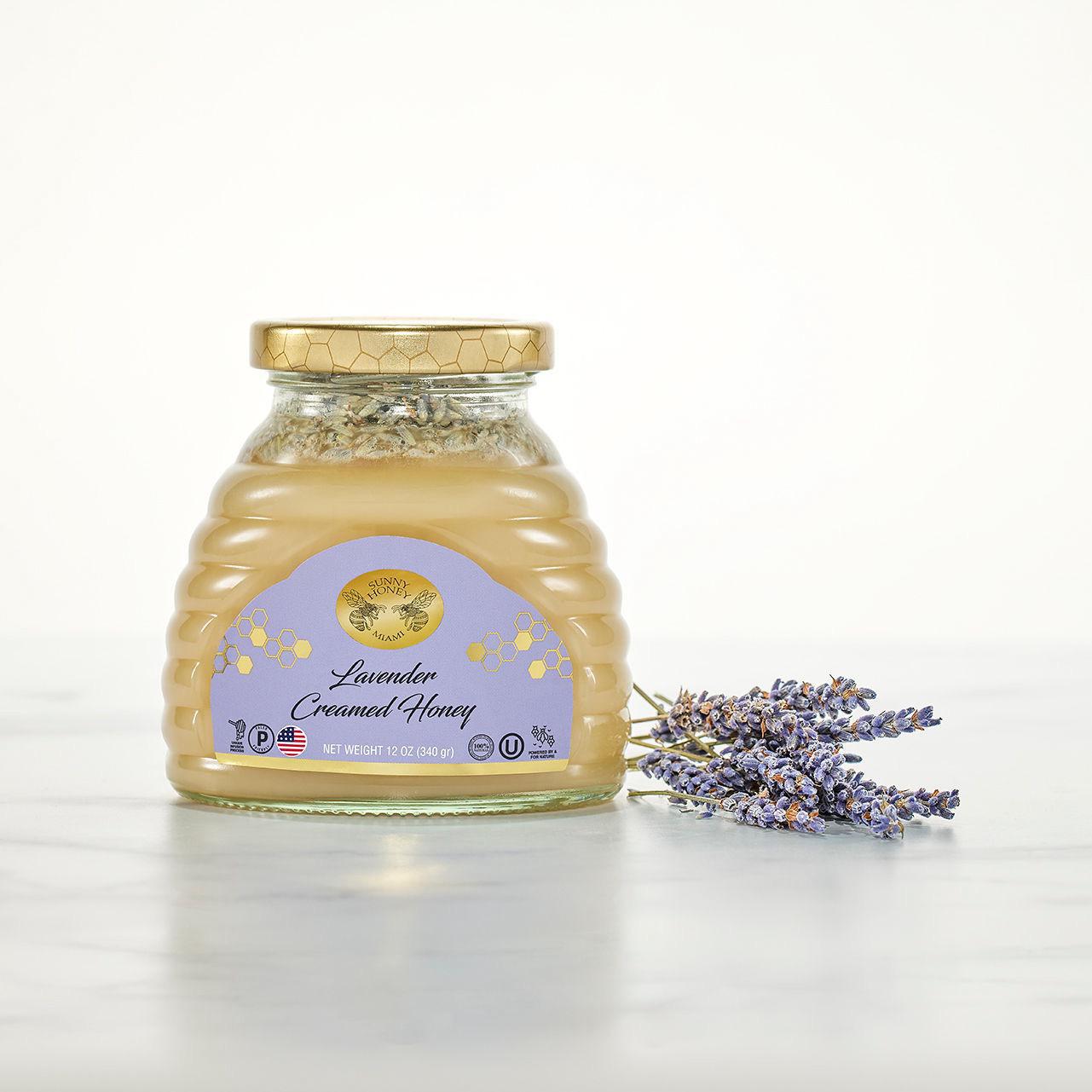 Lavender Creamed Honey