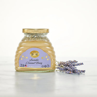 Lavender Creamed Honey