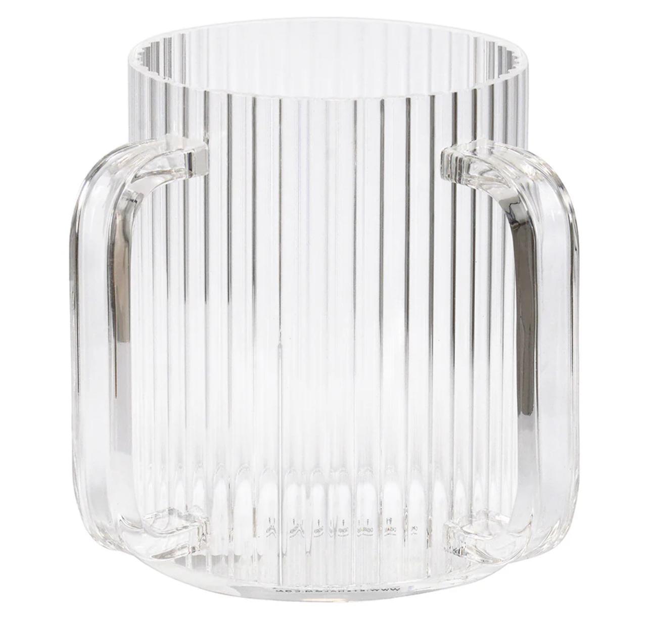 Lucite Corrugated Wash Cup (1 Count)