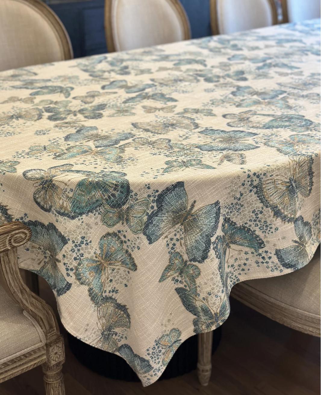 Esther's Butterflies Tablecloth Collection - Set With Style