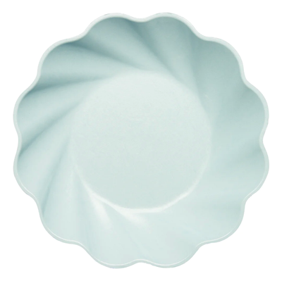 Simply Eco Compostable Sky Blue Dinnerware Collection