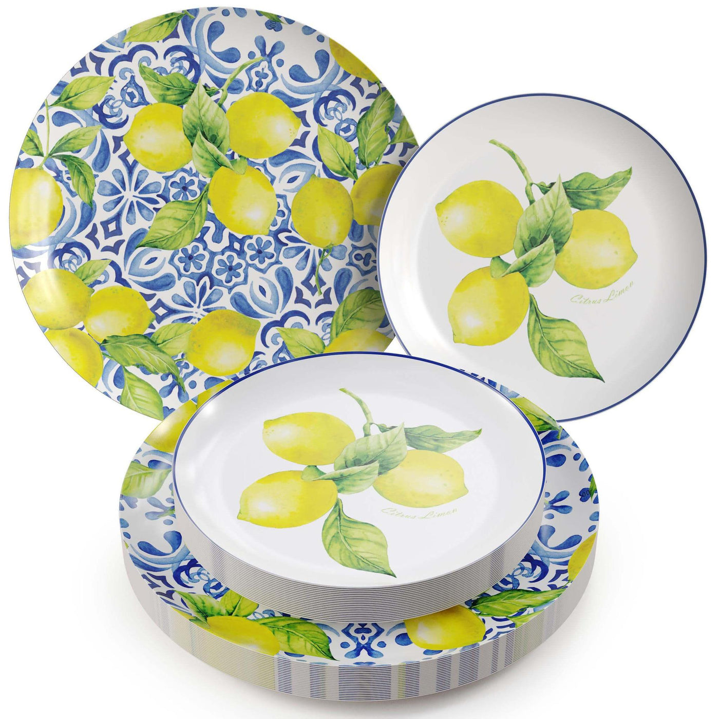 Earthtrends Tuscan Design Paper Plates