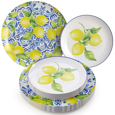 Earthtrends Tuscan Design Paper Plates