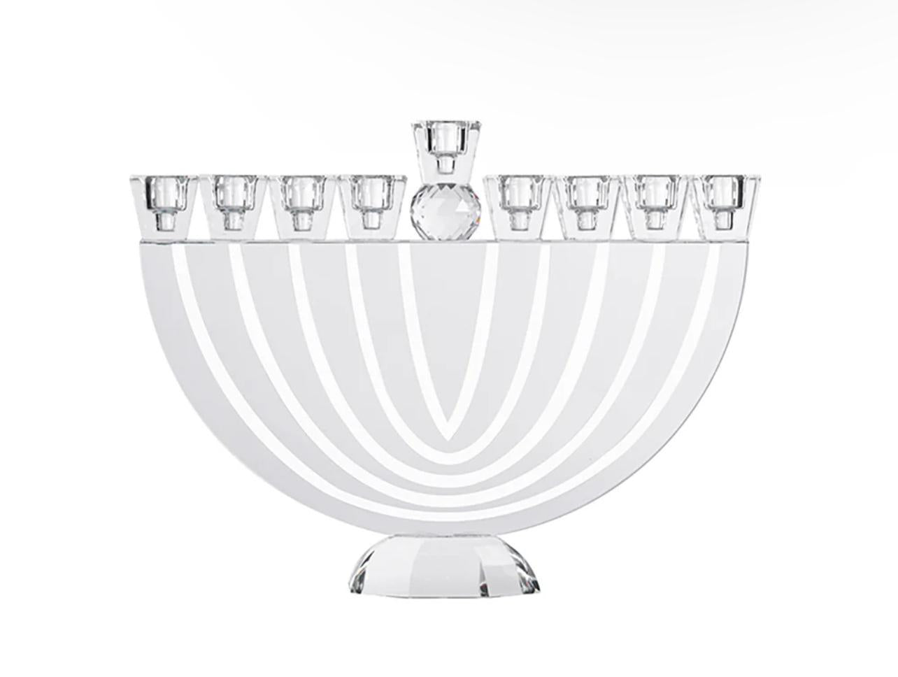 Magnificent Crystal Menorah (1 Count)