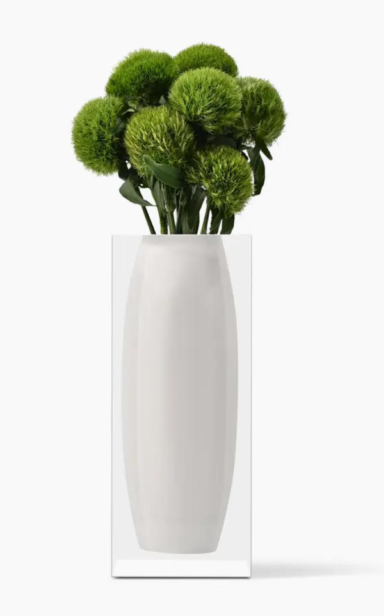 Oliver Vase - Hamptons White