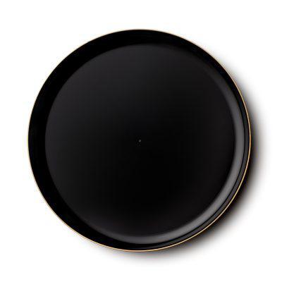 Black and Gold Edge Dinnerware Collection