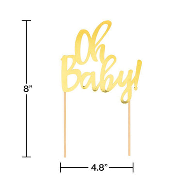 Oh Baby Cake Topper Collection - Set With Style