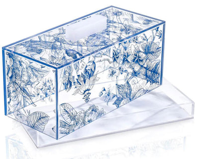 Lucite French Toile Rectangle Cake Dome (1 Count)