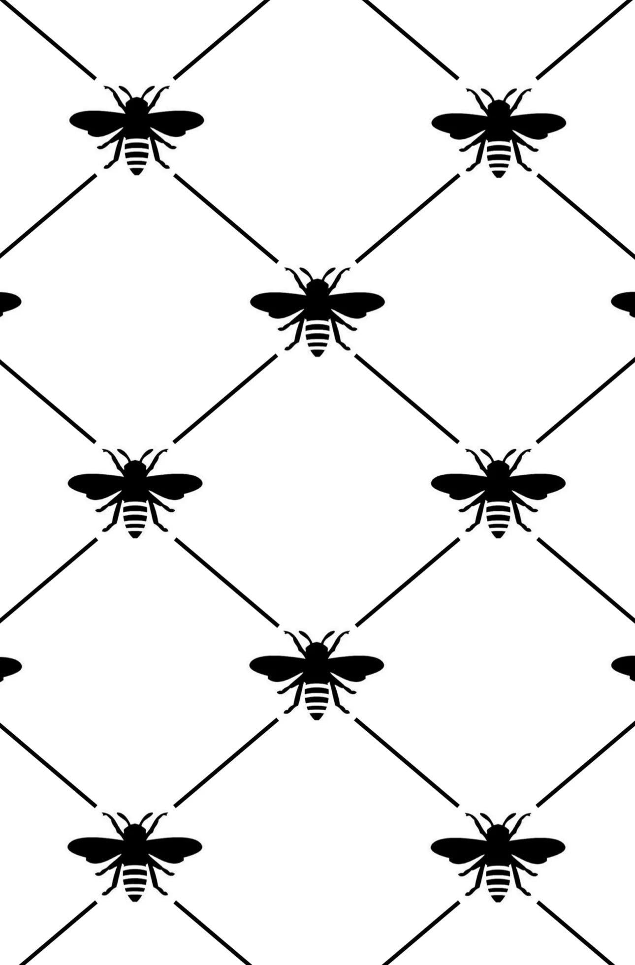 Black Diamond Bee Linen Like Guest Towel (16 Count)