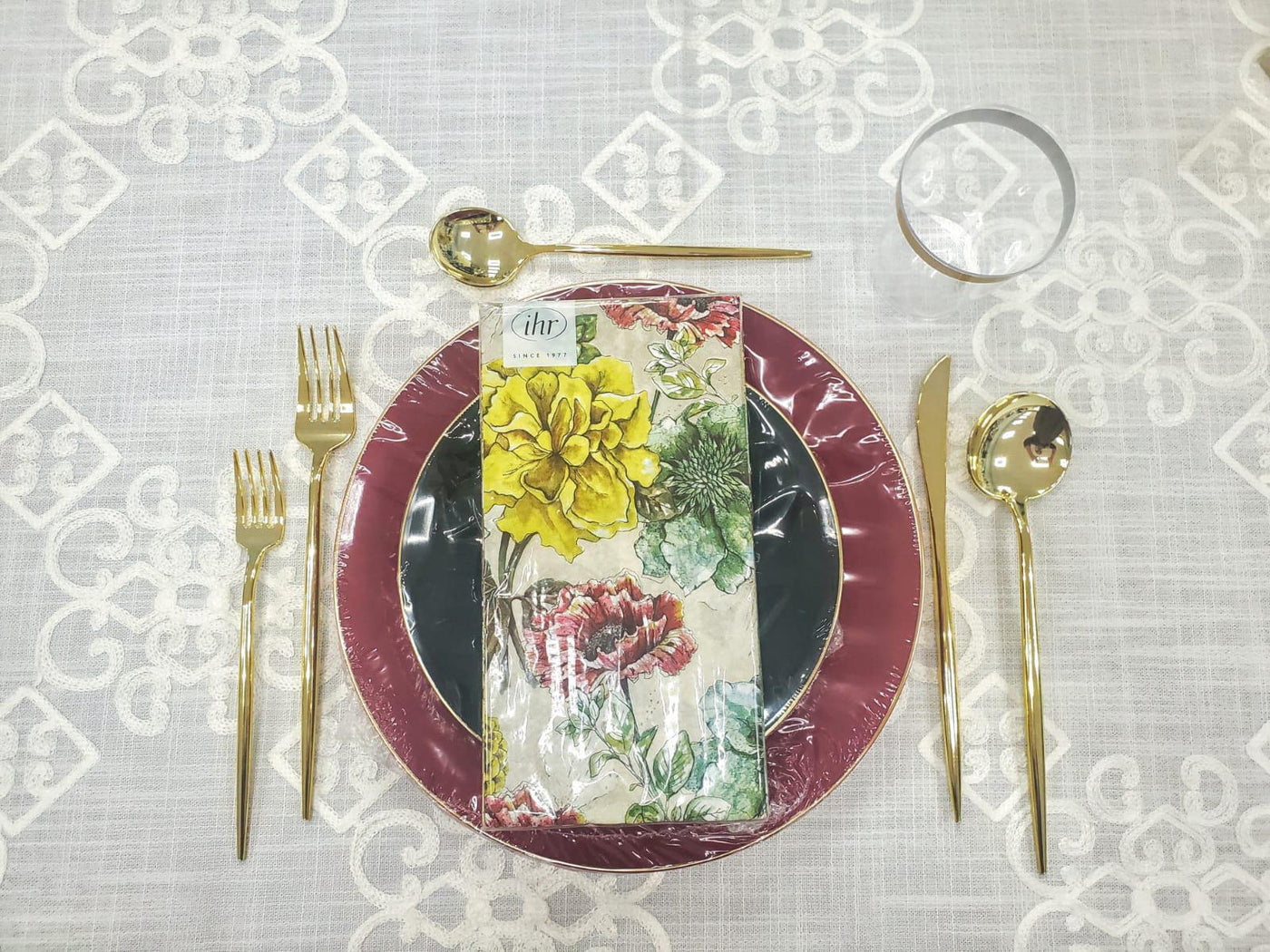 Opulent Autumn Feast Tableware Package (Service For 16)
