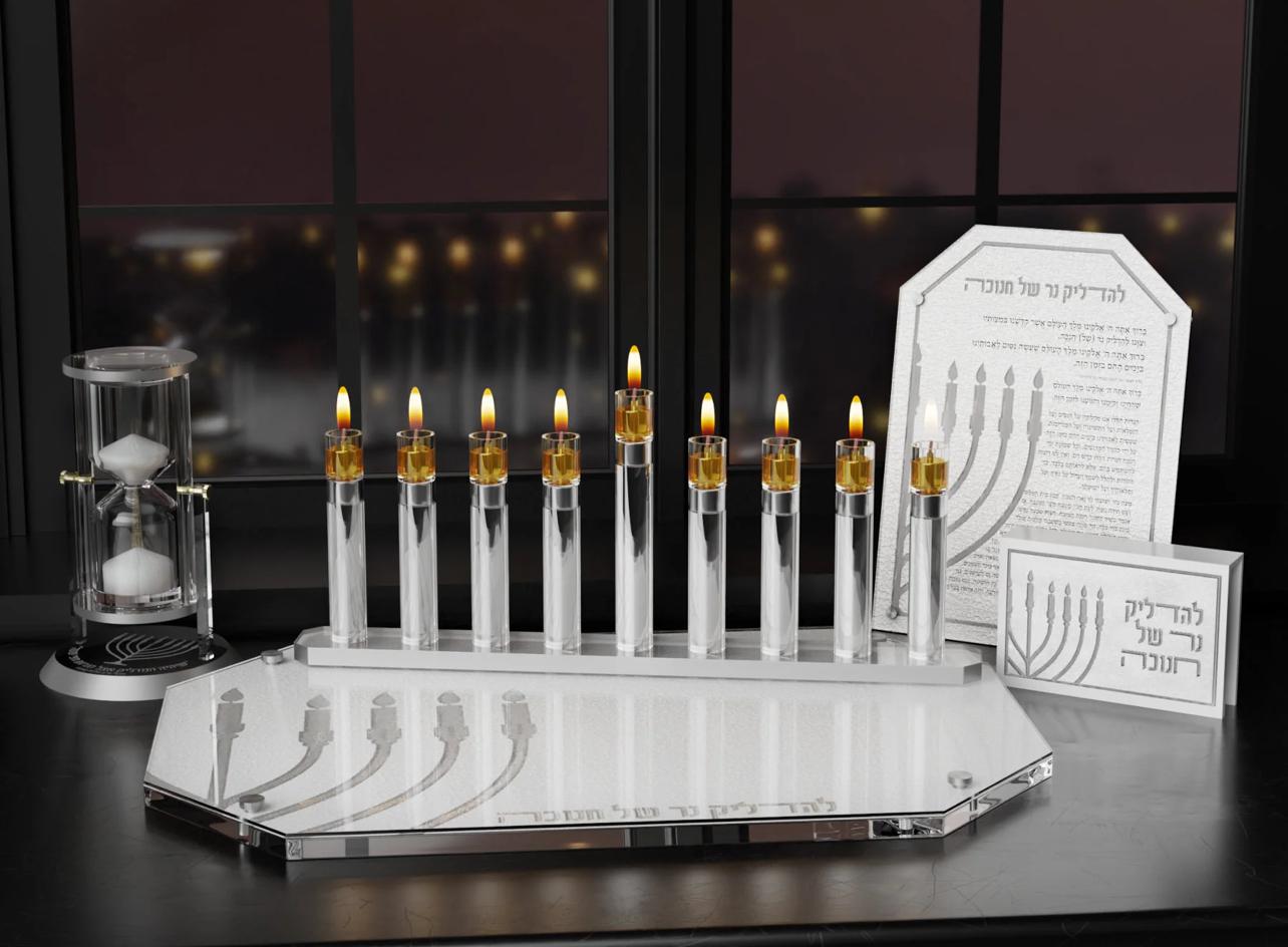 Leatherite V.2 Chanukah Brachos Card Collection