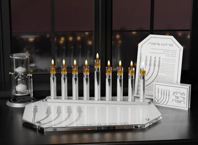 Leatherite V.2 Chanukah Brachos Card Collection