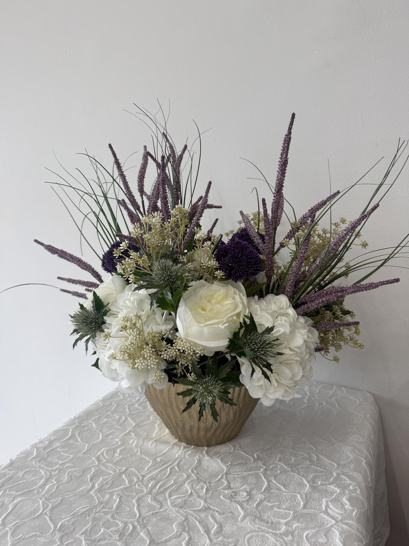 Royal Garden Luxe Faux Floral Arrangement