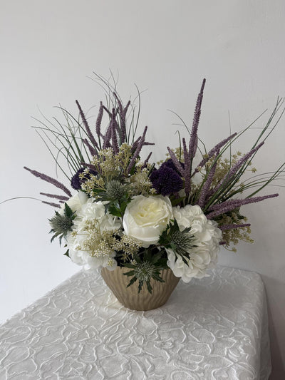 Royal Garden Luxe Faux Floral Arrangement