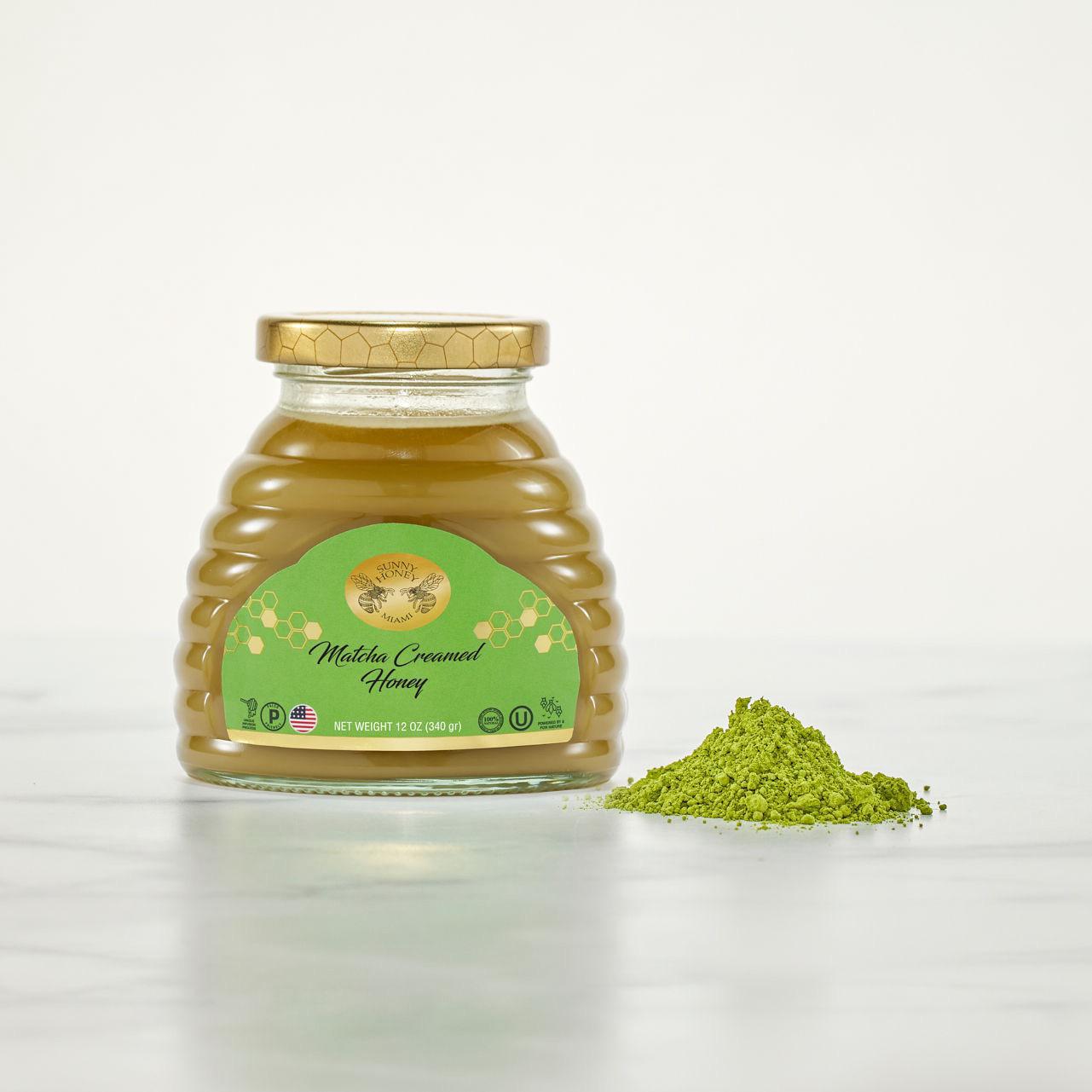 Matcha Creamed Honey