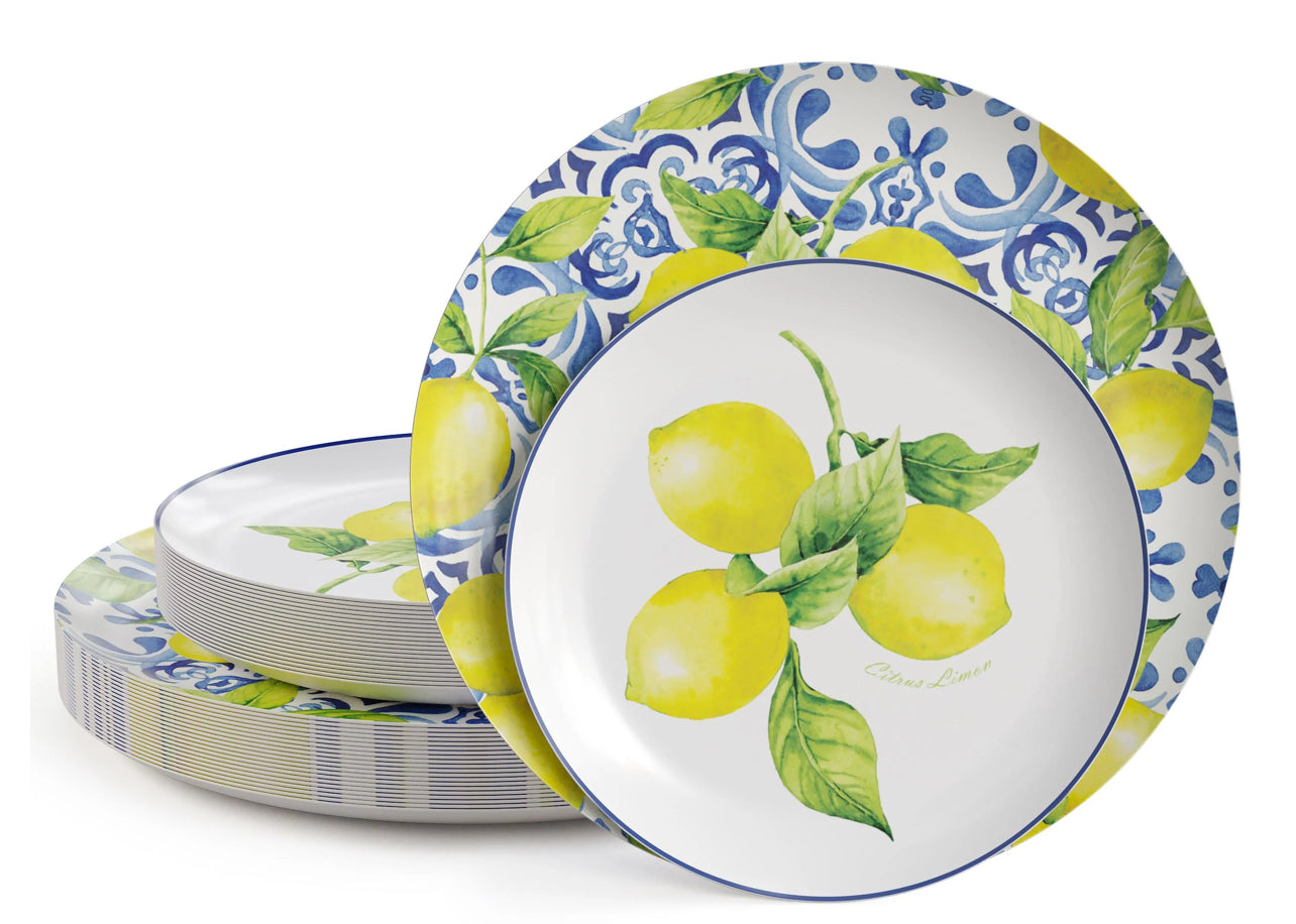 Earthtrends Tuscan Design Paper Plates