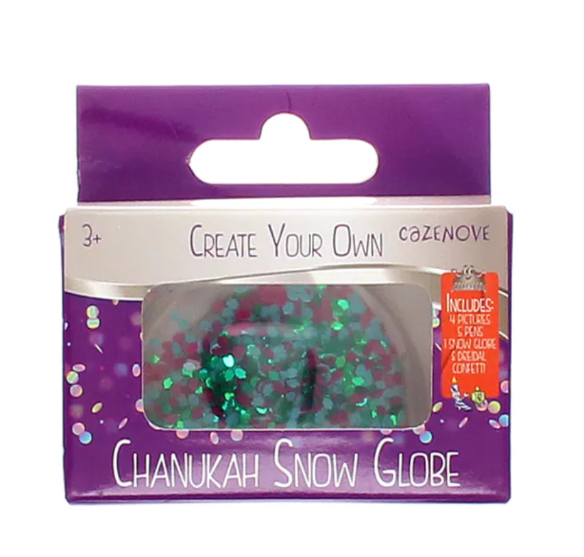 Create Your Own Chanukah Snow Globe (1 Count)