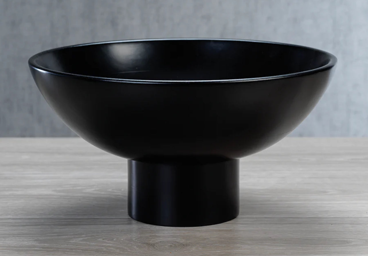 Cote D’lvoire Mango Wood Black Bowl (1 Count)