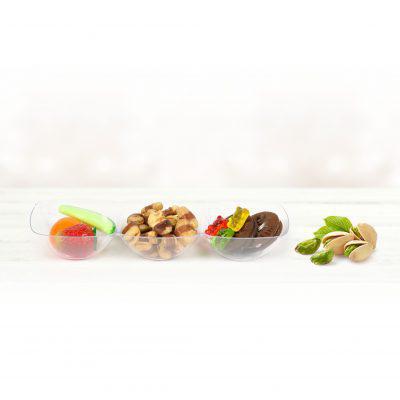 Mini 3 Sectional Dish (5 Count)