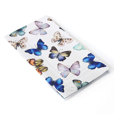 Butterfly Print Paper Dinner Napkin (20 Count)