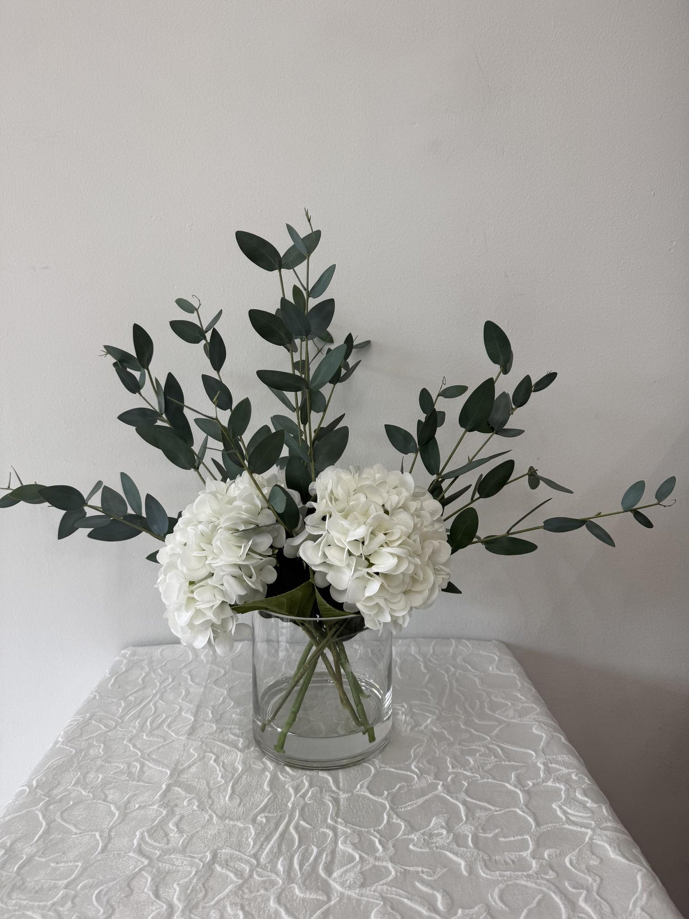 Hydrangea Haze Faux Floral Arrangement