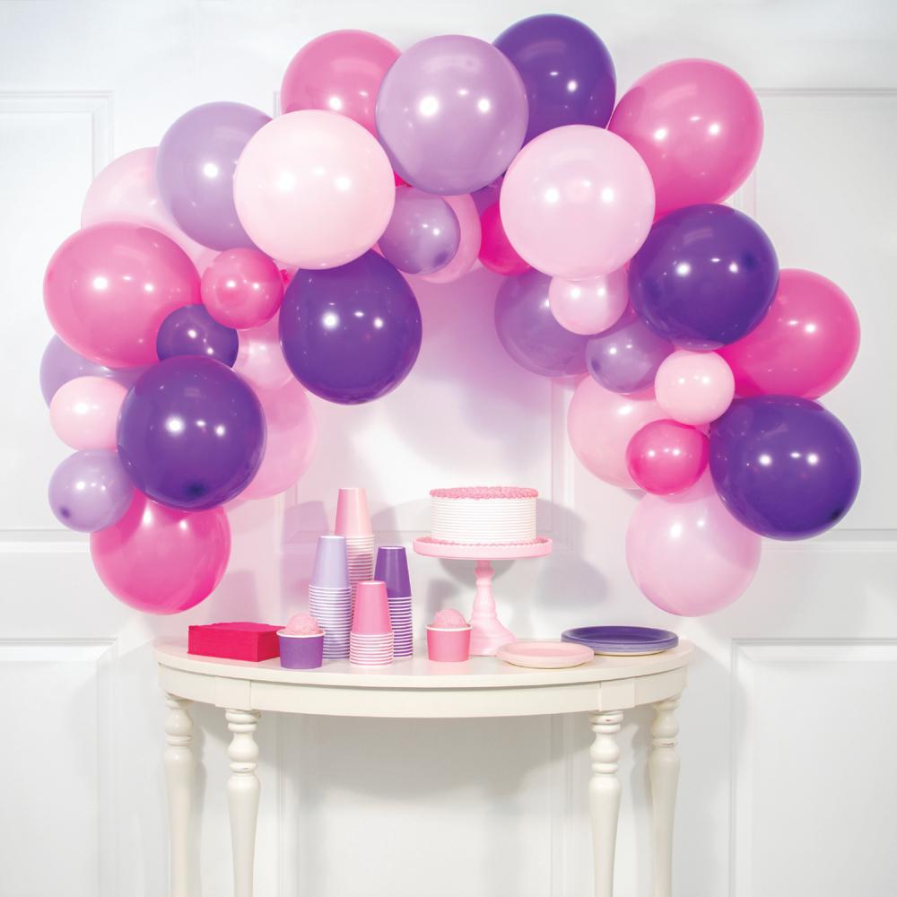 Balloon Garland Kit Pink/Purple - Set With Style