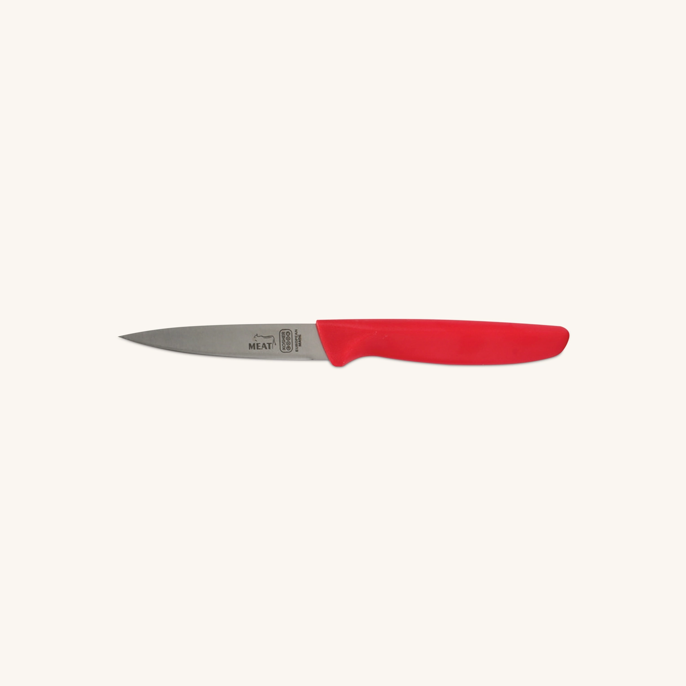 Kosher Cook Red 4 Inch Kitchen Knife - Pointed Tip (1 Count)
