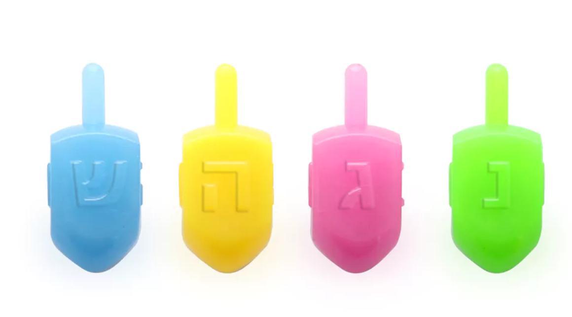 Glow in the Dark Dreidels (1 Count)