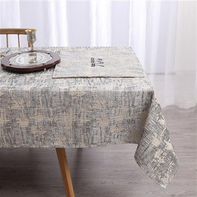 Silver Pattern Tablecloth Collection #1223